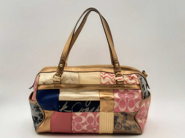 Coach Patchwork Handbag Aa0725izsa