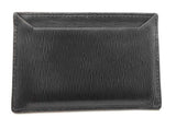 Prada Black Leather Card Holder Wallet Eb0126lordu