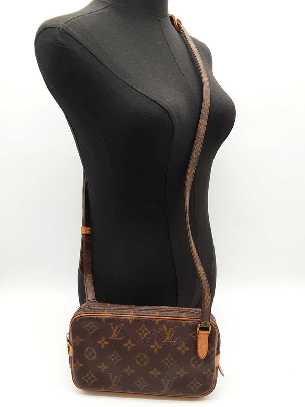 Louis Vuitton Marly Bandouliere Brown Monogram Crossbody Bag Do0425crxde