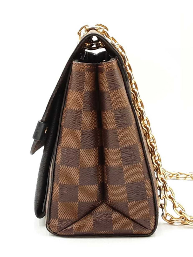 Louis Vuitton Vavin Shoulder Bag In Damier Ebene Coated Canvas Fw0725exzdu