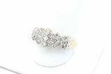0.94cttw Diamond Ring In 10k Yellow Gold 4.4 Grams Size 9.25 Eb0926pxzsa