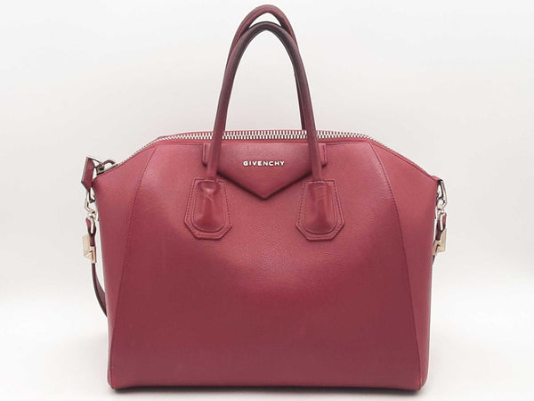 Givenchy Antigona Leather Red Handbag Aa0425wrzsa