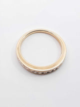 0.30 Cttw Diamond & 14k Yellow Gold Anniversary Ring 2.7 Gram Size 7 Fw0226lpzdu