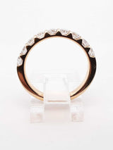 0.90 Cttw Diamond & 14k Yellow Gold Ring 3.8 Grams Size 6.75 Fw0425orxdu