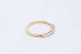 Tiffany & Co. 18k Yellow Gold Diamond Ring 2.5 Grams Size 7.25 Eb0626rxzde