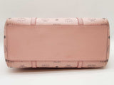 Mcm Toni Visetos Powder Pink Shopper Tote Bag Sd1025lrzde