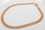 18k Yellow Gold Woven Chain Necklace 29.5 Grams 16 Inch Eb0526owxzsa