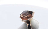 10k Yellow Gold Ring  With Brown Stone 4.2 Grams Size 6 Eb0524exsa