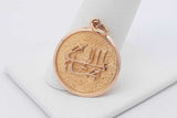 18k Yellow Gold Symbol Pendant 4.8 Grams Eb0626wixsa