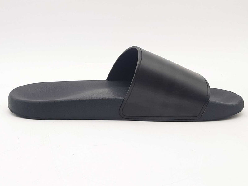 Burberry Black Housecheck Slides Black Size 46 Aa1025lzxsa