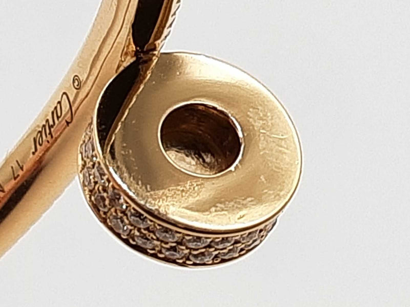 18k Yg 33.6g Diamonds Bangle Bracelet Do0924lrxzxmia