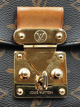 Louis Vuitton Eden Mm Bag In Monogram Coated Canvas & Camel Leather Fw0926rzxdu