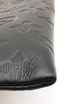 Louis Vuitton To-go Pochette In Monogram Shadow Black Leather Fw1125wzxdu