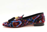 Christian Louboutin Stamboul Velvet Tassel Loafers Size 43 Eb0326rxzde