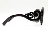 Prada Minimal Baroque Spr27n Black Frame Sunglasses Sd0626lzxde