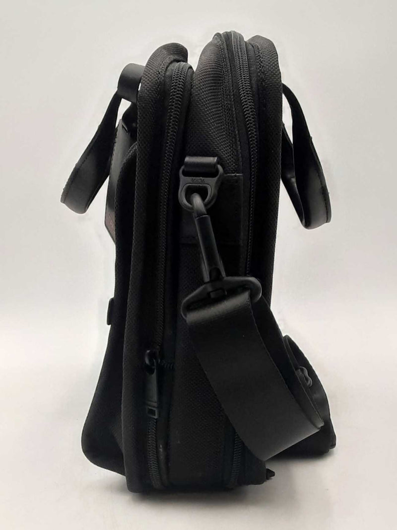 Tumi Slim Deluxe Portfolio Black Laptop Bag Sd0225lzxsa