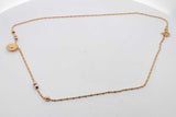 18k Yellow Gold Sun Pendant Necklace 4.4 Grams 15.5 Inch Eb0826worsa