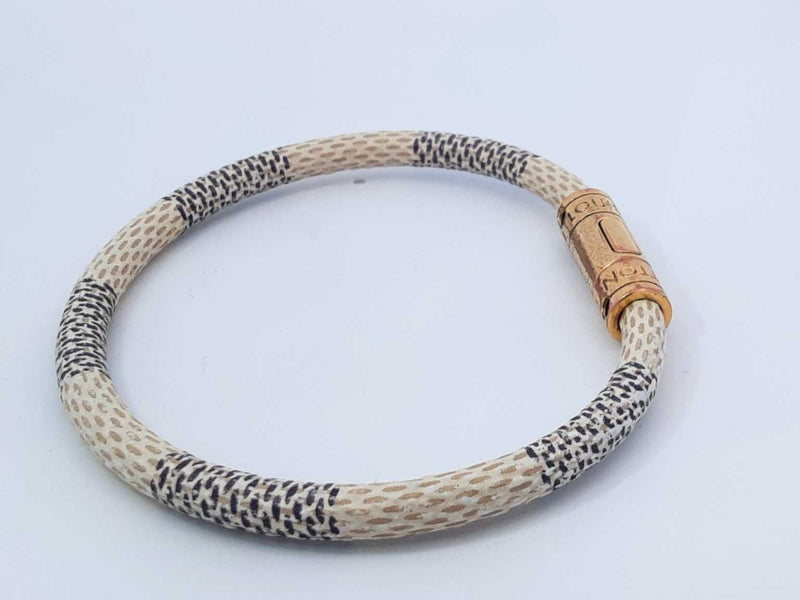 Louis Vuitton Damier Azure Keep It Bracelet 8in Aa0325pzdu