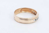 Approx. 0.16ctw Diamond Ring In 14k Yellow Gold 4.1 Grams Size 10 Eb0824lxzsa