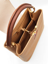 Louis Vuitton Capucines Mm Handbag In Multicolor Taurillon Leather Fwlozxdu