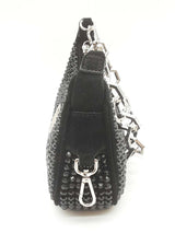 Philipp Plein Crystals Black Shoulder Bag Sd0725czxde