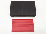 Giuseppe Zanotti Red Leather Pouch Wallet Eb0826ixde