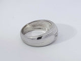 .12 Cttw Diamond 10k White Gold 6.3 Grams Wedding Band Size 7 Aa1025oxzsa