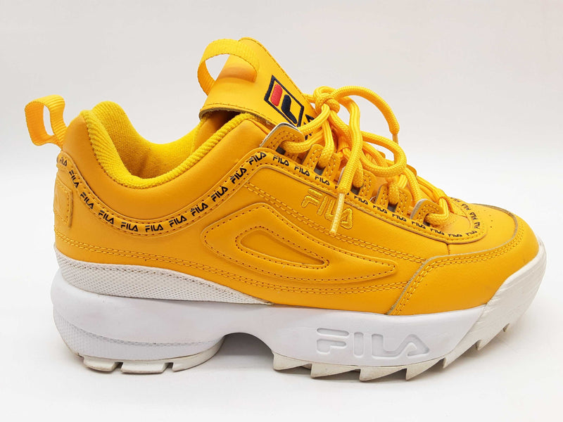 Fila 3fm00658-743 Disruptor 2 Premium Repeat Canary Yellow Size 6 Men Do1124oxde