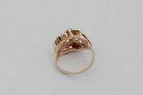 Black Hills Gold 10k Gold Leaf Ring With Diamond 4.1 Grams Size 6.75 Eb1026lexsa