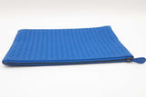Bottega Veneta Blue Intrecciato Leather Clutch Eb0426lexde