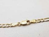 14k Yellow Gold 7.1g Figaro Chain 20 In Do0225ooxde