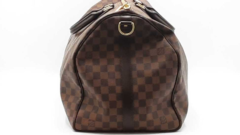 Louis Vuitton Bandoulière 55 Damier Ebene Duffle Bag Aa0525wordu