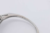 1.0ctw Marquis Diamond Ring In 14k White Gold 2 Grams Size 8.5 Eb0325lexzsa