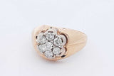 0.7cttw Diamond Ring In 14k Yellow Gold 6.5 Grams Size 13.5 Eb0426wrrdu