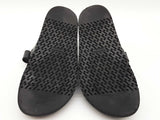 Hermes Chypre Black Sandals Size 10 Sd0926rzxde