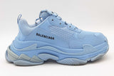 Balenciaga Triple S Blue Sneakers Size 39 Eb1125lxzde