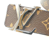 Louis Vuitton Initiales Buckle & Monogram Macassar Reversible Belt Fw00725oxzdu
