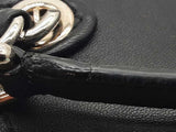 Moschino Black Leather Biker Crossbody Bag Eb0426rxde