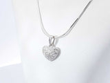 0.30 Cttw Diamond & 18k Gold Heart Pendant Necklace 3.3 Gram 16 Inch Fw0926wozdu