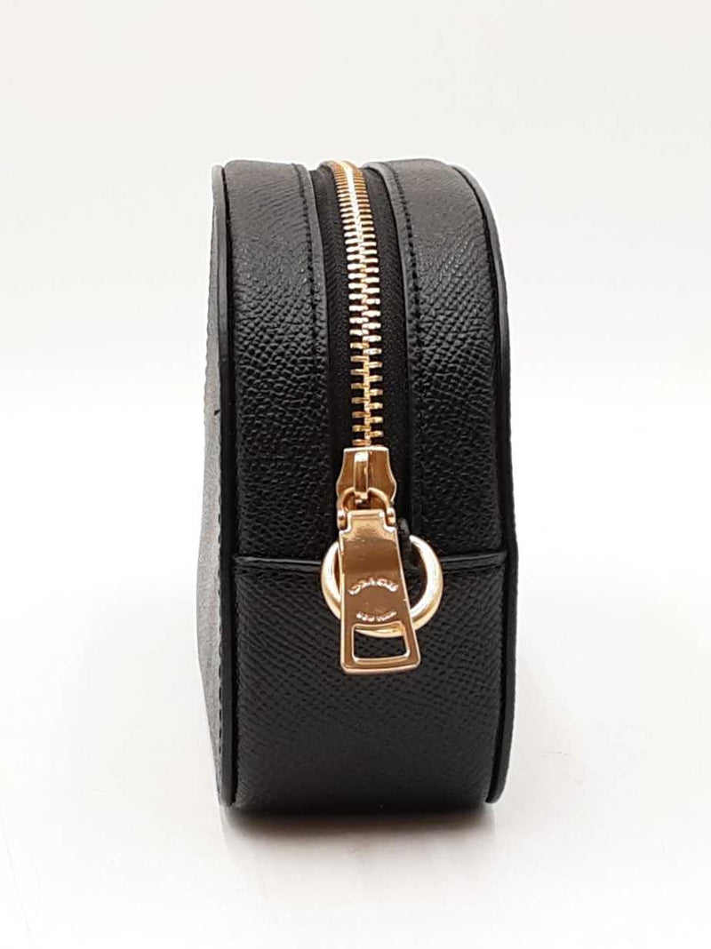 Coach Mini Serena Crossbody Bag In Black Pebble Leather Fw0725wzdu