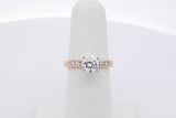 0.96cttw Diamond Ring In 14k Yellow Gold 3.7 Grams Size 5 Eb0926coxsa