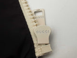 Gucci Gg Black Canvas Puffy Vest Size 38 Do0326rxzde