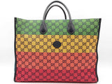 Gucci Rainbow Gg Canvas Large Tote Bag Sd0126lrzxde