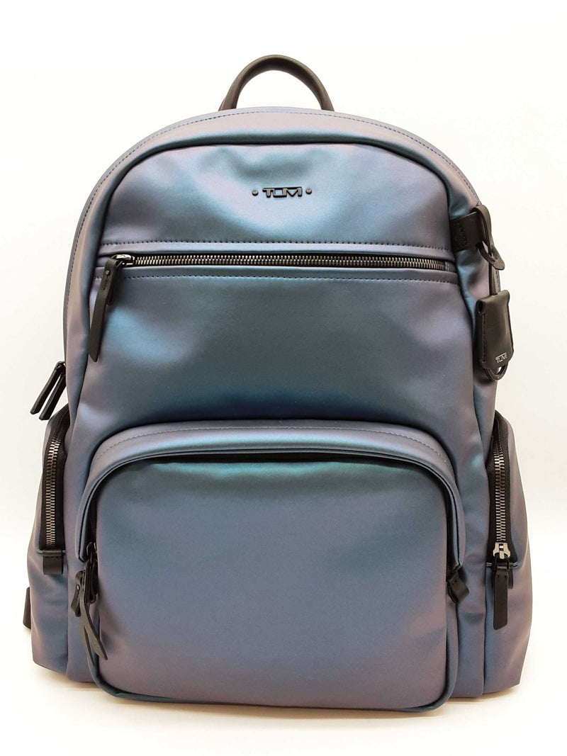 Tumi Voyageur Caren Iridescent Blue Purple Backpack Do0225lcrde