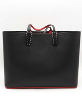 Christian Louboutin Cabata Black Leather Tote Bag Eb0526rxzsa