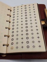 Louis Vuitton Monogram Agenda 2004 Diary Eb0726lcrdu