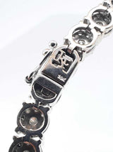 11.64 Cttw Diamond & 10k White Gold Tennis Necklace 54.9g 22 Inch Fw1025pxzxdu