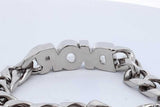 Christian Dior Dio(r)evolution Chain Link Bracelet 37.2g 9.5 Inch Eb1025oxade