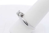 0.55cttw Princess Cut Diamond Ring In 14k White Gold 4 Grams Size 8 Eb0426pxzdu