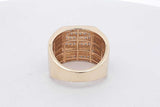2.96cttw Diamond Ring In 10k Yellow Gold 9.2 Grams Size 10 Eb0726cxzsa
